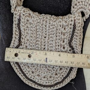 Crochet cross body bag